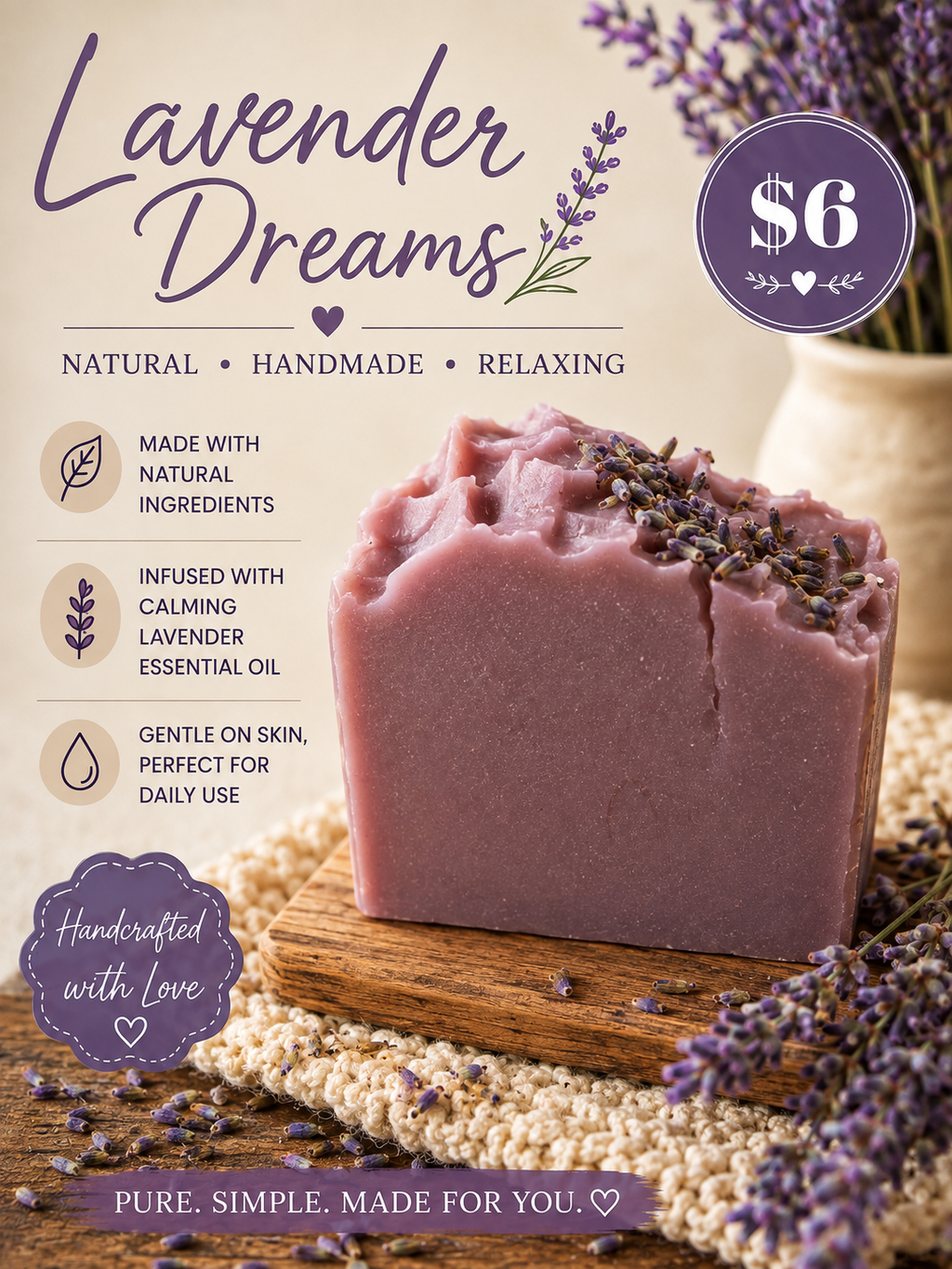 Lavender Dreams Soap