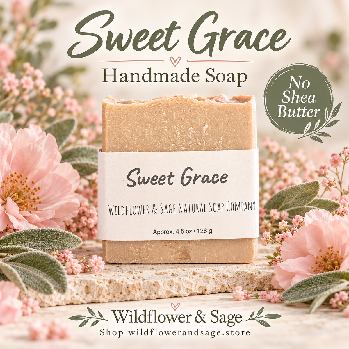 Sweet Grace- NO SHEA BUTTER