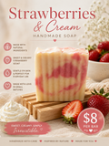 Strawberries and Cream Soap