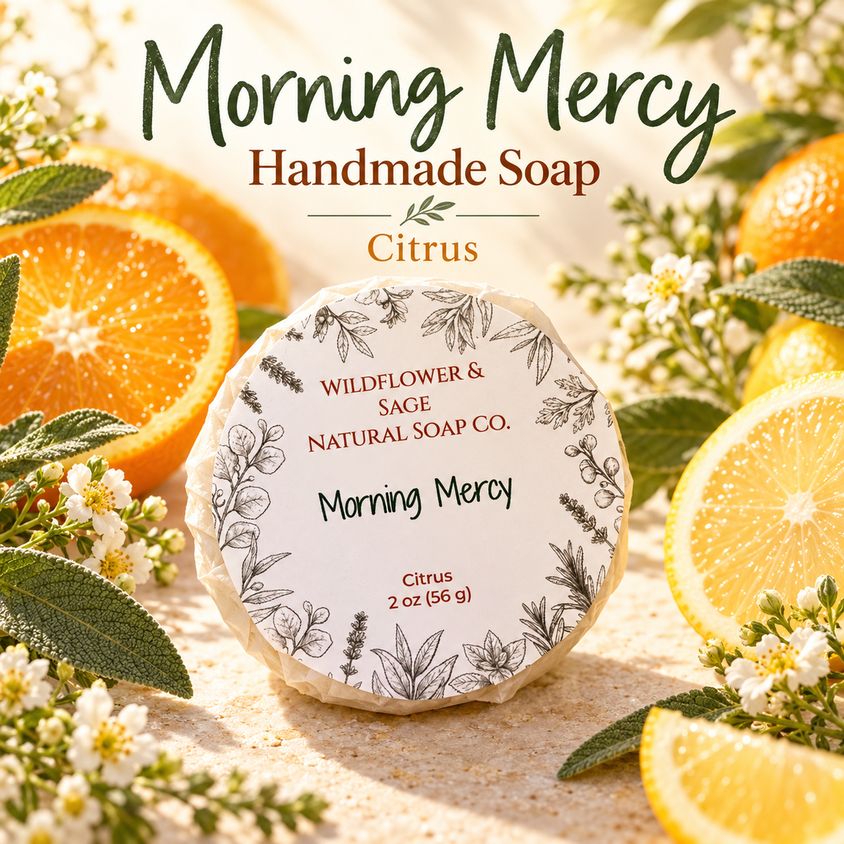 Morning Mercy Soap Samples